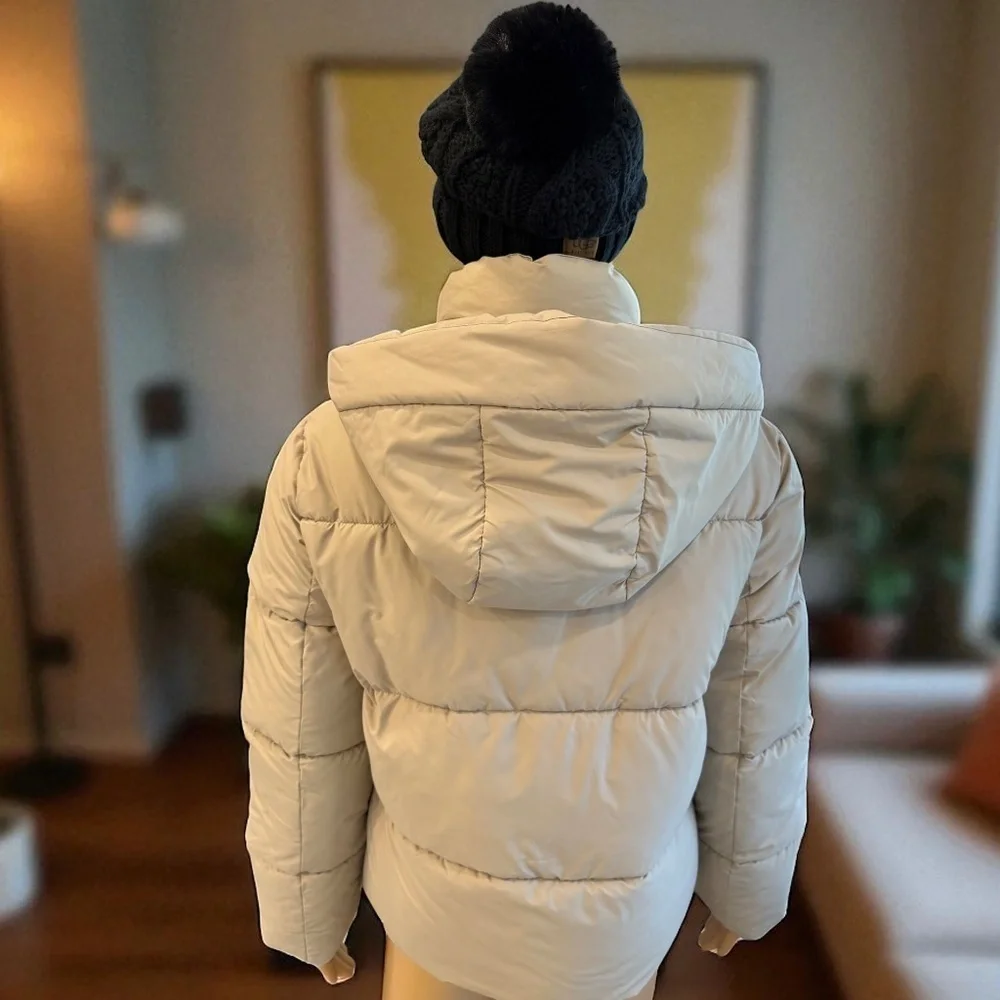Puffit Detachable Hooded Puffer Jacket. NWT